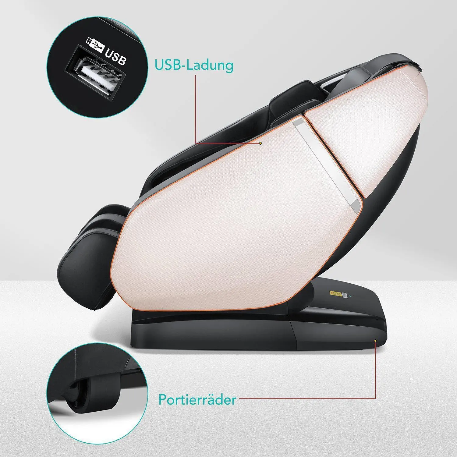 NAIPO Münzbetriebener Massagesessel, mit Münzeinwurf, Gewerblich, Design-Award - Image 7