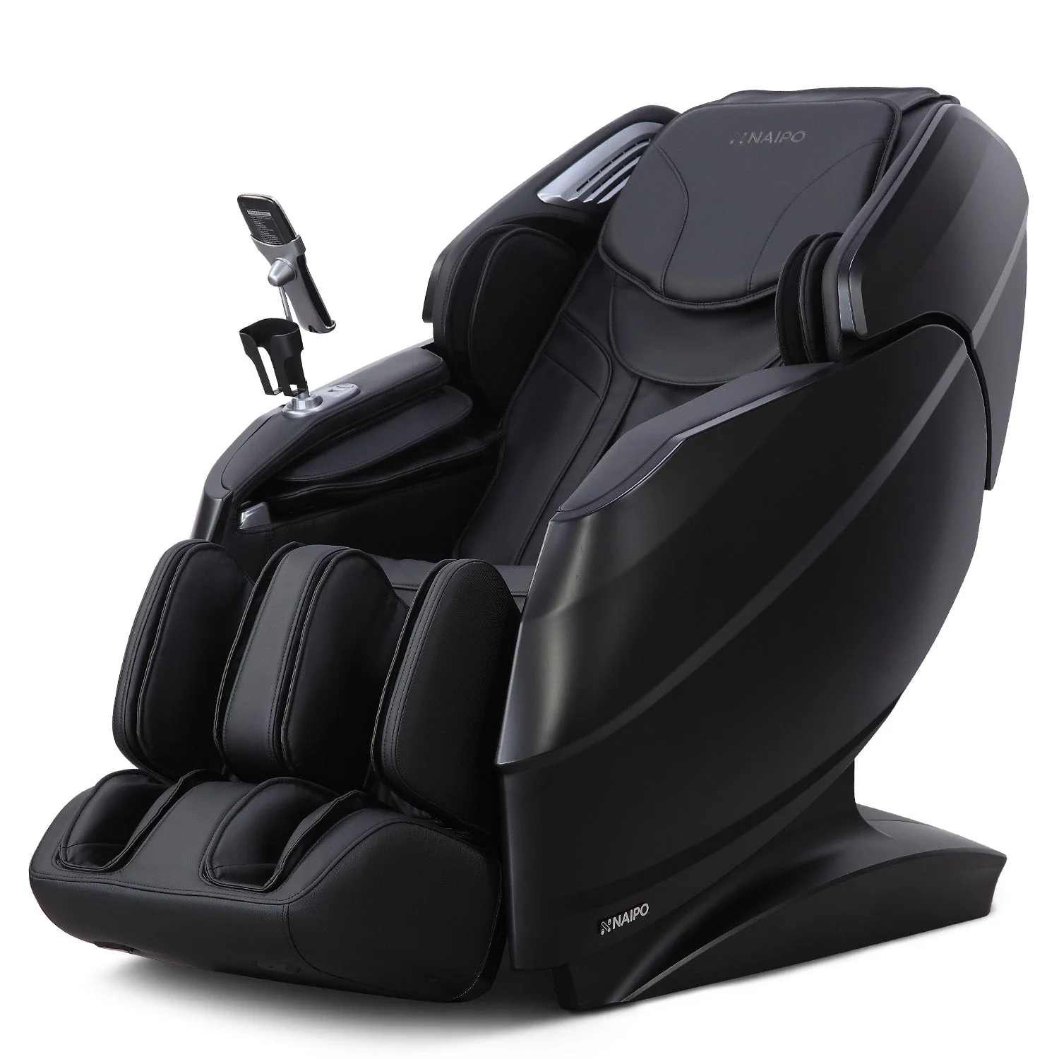 Naipo 3D Massagesessel R50 schwarz, High-End Massagestuhl, Wärmefuktion refurbished