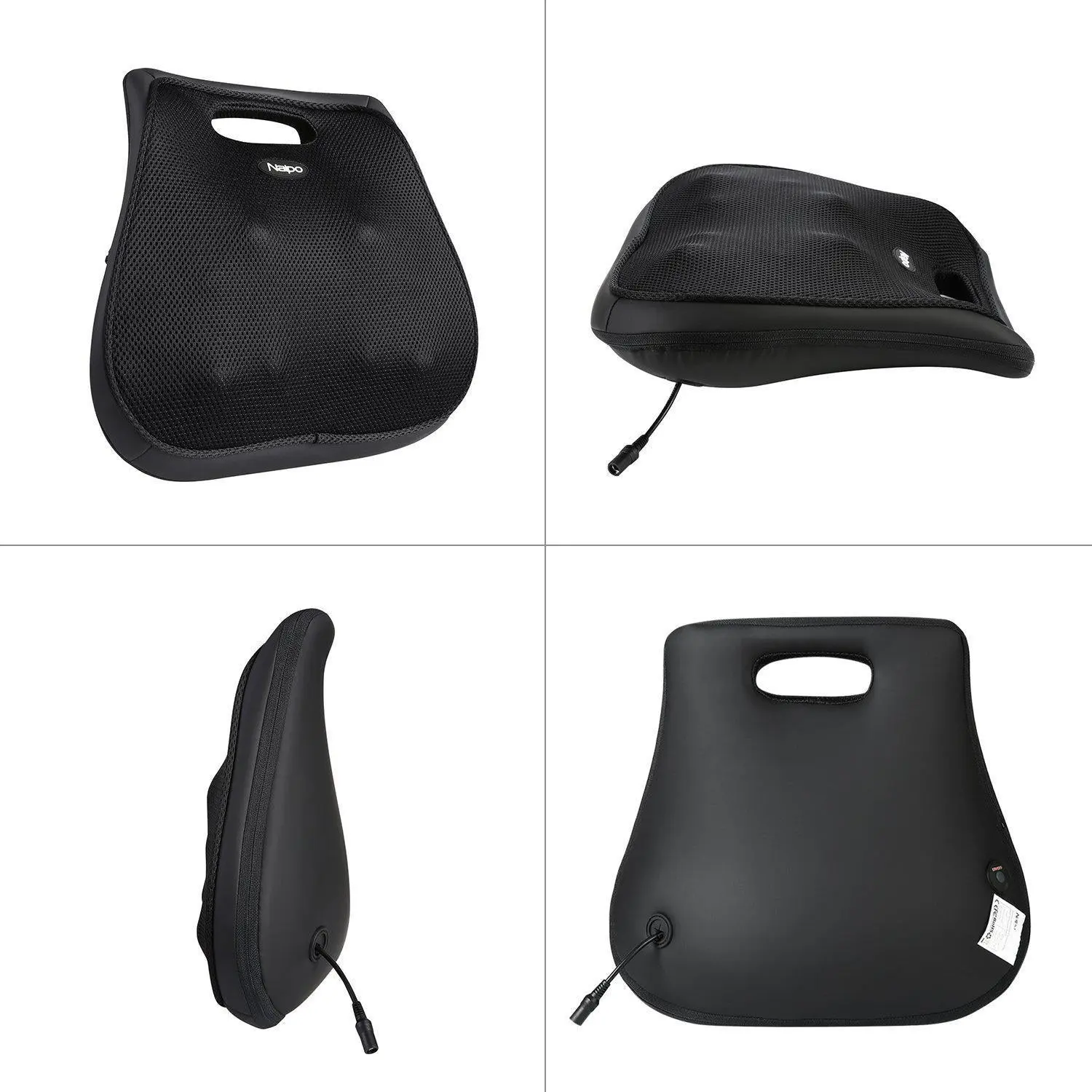 NAIPO Rückenmassagegerät, Shiatsu, Wärmefunktion, Massagegerät, EU Stecker - Image 4