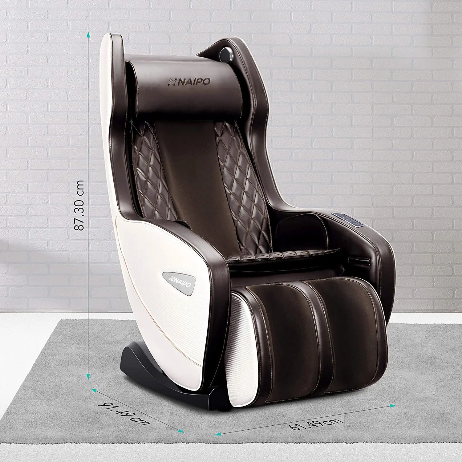 NAIPO Premium Massagesessel, Design-Award, Bluetooth, Liegefunktion, Space-Saving - Image 6