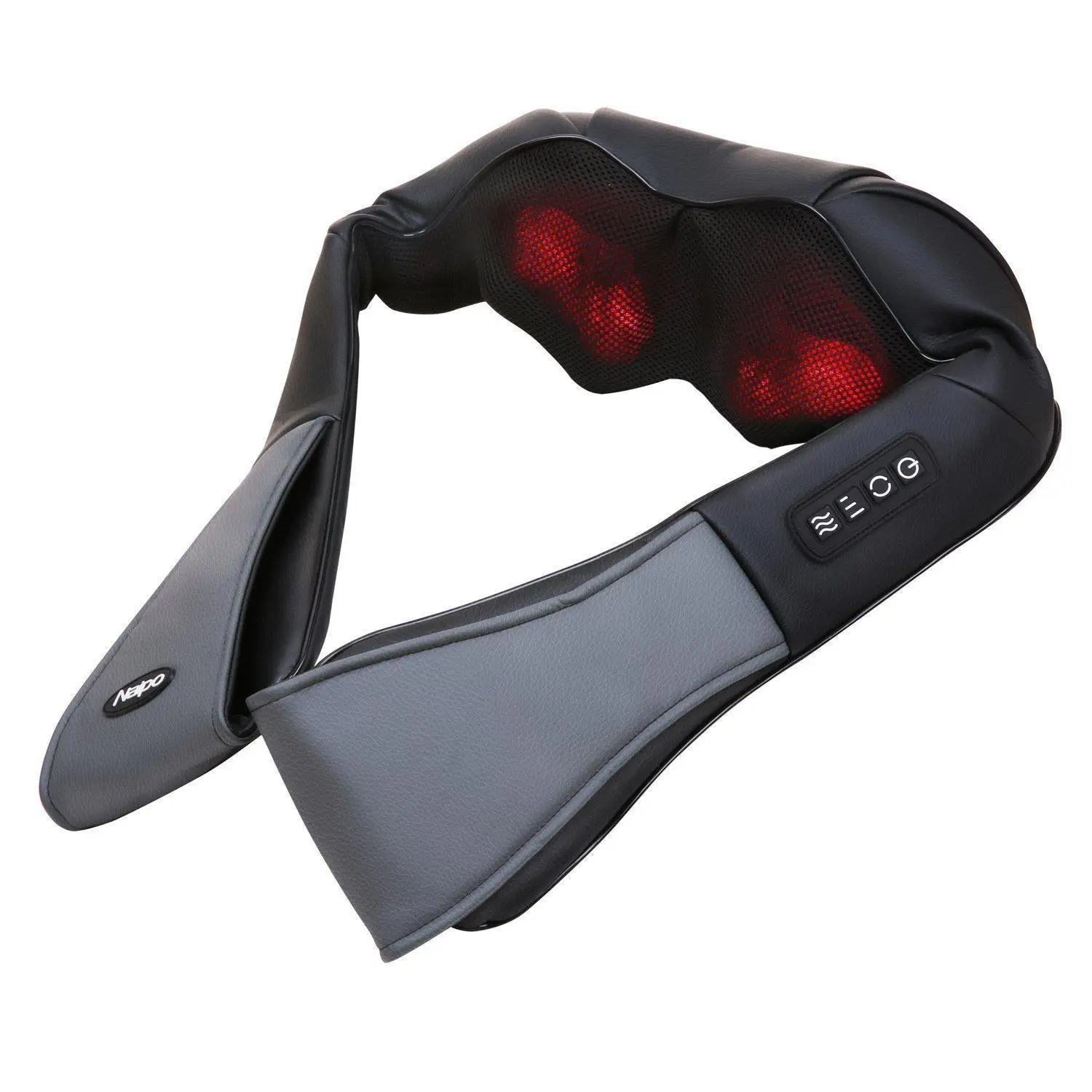 NAIPO Massagegerät, Elektrisches Nackenkissen Shiatsu, Wärmefunktion , kabelgebunden - Image 3